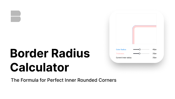 Border Radius Calculator